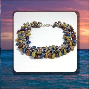 Women's New Teardrop Chain Bracelet Stainless Steel